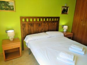 Cama ou camas em um quarto em Villa Soleil