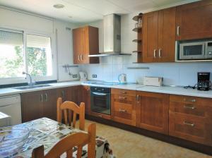 A cozinha ou cozinha compacta de Villa Soleil