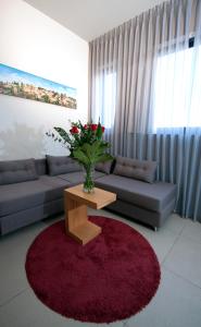 Χώρος καθιστικού στο Hillel 11 Hotel