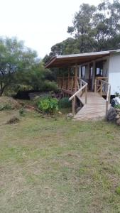 Zahrada ubytování Cabañas PUREVA