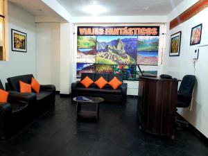 Area soggiorno di Hostal Cusco de mis Sueños