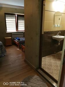 Koupelna v ubytování Hotel Belisimo