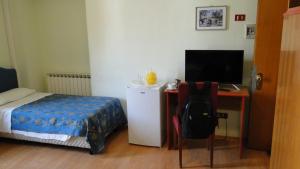 TV a/nebo společenská místnost v ubytování Hotel Altavilla Dieci