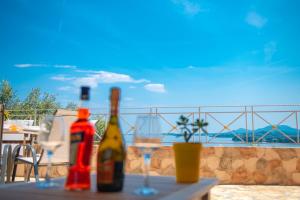 Pića u objektu Belvedere ,Pyrgi,Corfu ,stunning Ipsos bay view