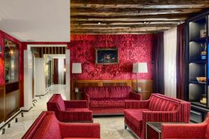 Posezení v ubytování Hotel Bisanzio