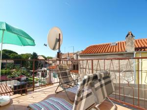 Balkon lub taras w obiekcie Apartment Vodnjan 1123
