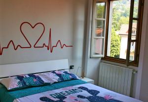 Katil atau katil-katil dalam bilik di Casa Vacanze Stella