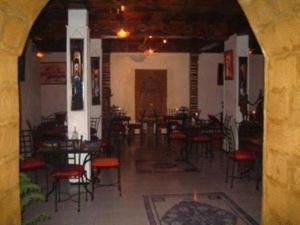 Restaurace v ubytování Caverne d'Ali Baba