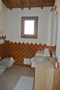 A bathroom at Residence Le Zagare