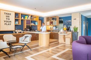 Vstupní hala nebo recepce v ubytování Aparthotel Adagio Rome Vatican