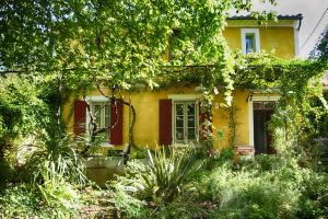 Zahrada ubytování Bastide Sainte Agnès