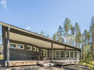 Bygningen som feriehuset ligger i