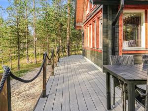 Balkón nebo terasa v ubytování Holiday Home Homma by Interhome