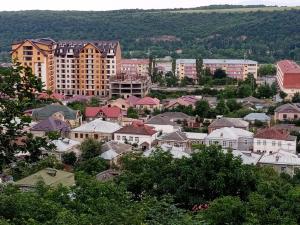 Apgyvendinimo įstaigos Beautiful Guest House Qusar vaizdas iš viršaus