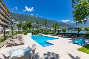 Басейн в или близо до H4 Hotel Arcadia Locarno