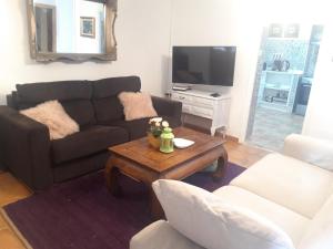 TV a/nebo společenská místnost v ubytování CASA VIDAL RELAX AL PIE DE LA SIERRA