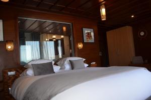 Postel nebo postele na pokoji v ubytování Hotel Cote ocean Mogador