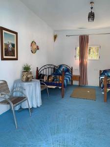Zona d'estar a Maison d'hôtes "Abou-Hachem"