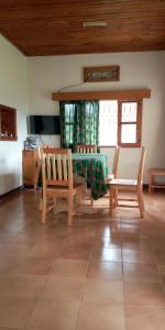 
Dining area in the guest house
