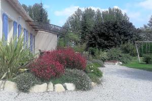 A garden outside Chez Paul et Marie