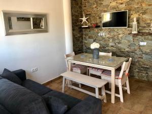 TV a/nebo společenská místnost v ubytování Apartamento Triana II Bolonia, Tarifa