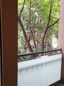 Balkon atau teras di Metropol Lux apartment Belgrade Vracar