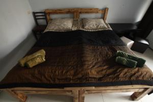Letto o letti in una camera di Vaso-Levani House