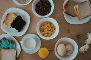 Comida no apart-hotel ou em algum lugar perto