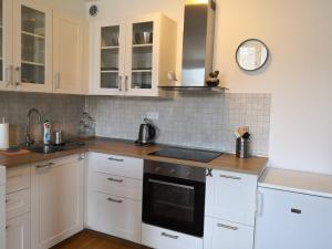 Kuchyň nebo kuchyňský kout v ubytování Apartment Čeladná