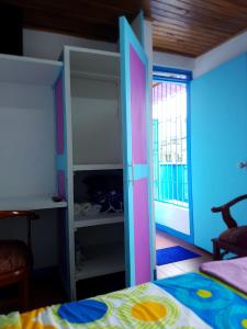 Cama o camas de una habitación en Apartamento en Pereira Amoblado y con Terraza