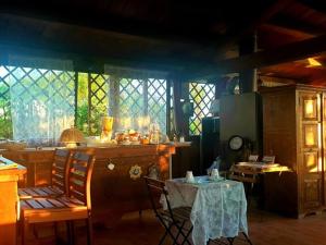 Χώρος καθιστικού στο Agriturismo Le Grange