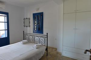 Postel nebo postele na pokoji v ubytování Le Villette