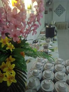 Restaurace v ubytování โรงแรมเวลลิงตัน
