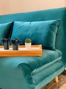 A seating area at Indipendenza Luxury Apartments