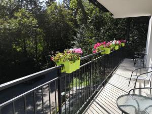 Balkón alebo terasa v ubytovaní Villa Sudecka