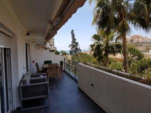 Balkón nebo terasa v ubytování luxury aparment in Torrequebrada Benalmadena