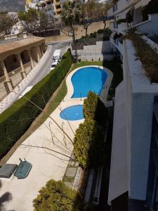 Bazén v ubytování luxury aparment in Torrequebrada Benalmadena nebo v jeho okolí