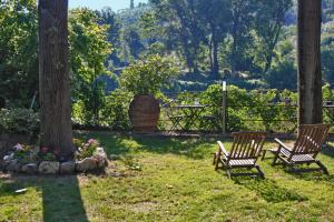 Vonkajšia záhrada v ubytovaní La Martellina B&B
