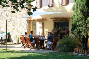 Vonkajšia záhrada v ubytovaní La Martellina B&B