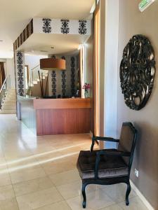 Część wypoczynkowa w obiekcie Hotel AV Apartamentos Lobios
