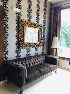 Część wypoczynkowa w obiekcie Hotel AV Apartamentos Lobios