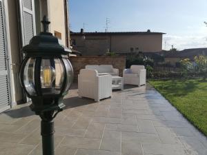 A seating area at Casa di Pietro Aretino, Arezzo Centro Storico 4-8 letti