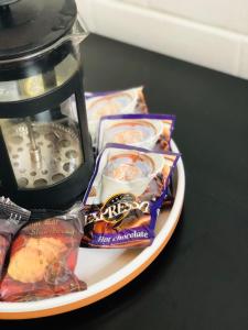 汽车旅馆内部或周边提供的食物