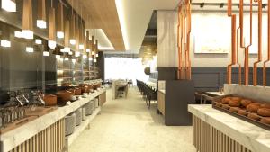 Posezení v ubytování Citadines Cebu City