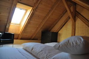 Postel nebo postele na pokoji v ubytování Ferienwohnung Reichart