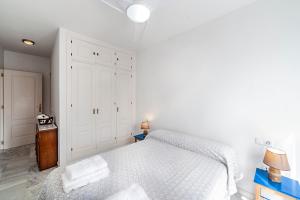 Postel nebo postele na pokoji v ubytování Residencial Las Redes - 19