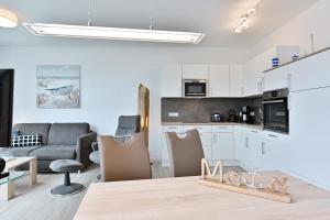 Kuchyň nebo kuchyňský kout v ubytování Ferienwohnung Sonnengarten