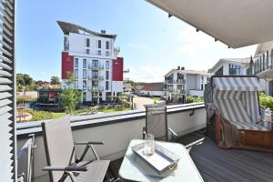Balkón nebo terasa v ubytování Ferienwohnung Sonnendeck
