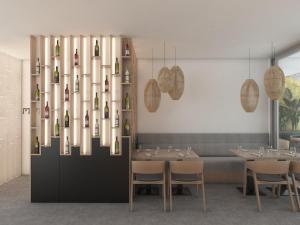 Restaurace v ubytování Fine Restaurant & Apartments