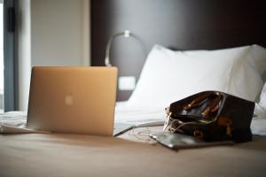 Postel nebo postele na pokoji v ubytování Alisei Palace Hotel